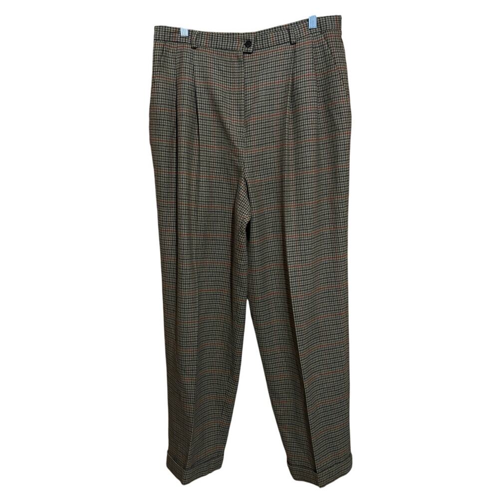Vintage 90's Evan Picone 100% worsted wool made‎ in USA pants women's 16